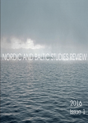      / Nordic and Baltic Studies Review. .1