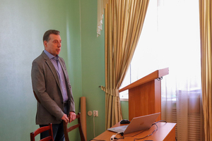 Дмитрий Базегский, заместитель руководителя Отдела комплексных научных исследований КарНЦ РАН
