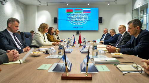 Встреча в Национальной академии наук Республики Беларусь