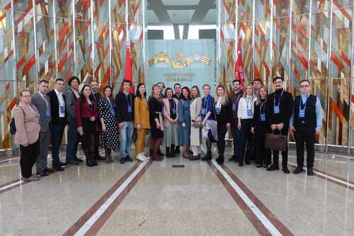 Участники Конгресса молодых ученых Беларуси и России