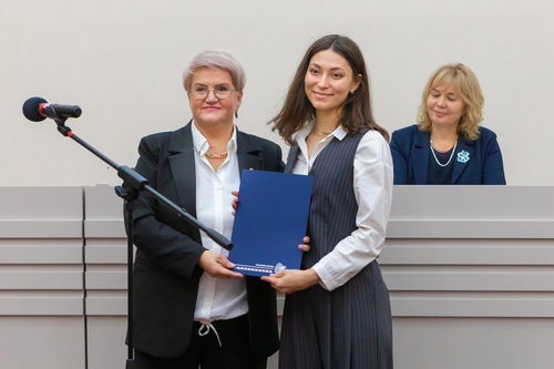 Награждение Эльвиры Джиошвили Награждение Эльвиры Джиошвили