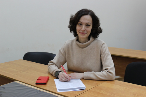 Аспирантка Екатерина Шошина